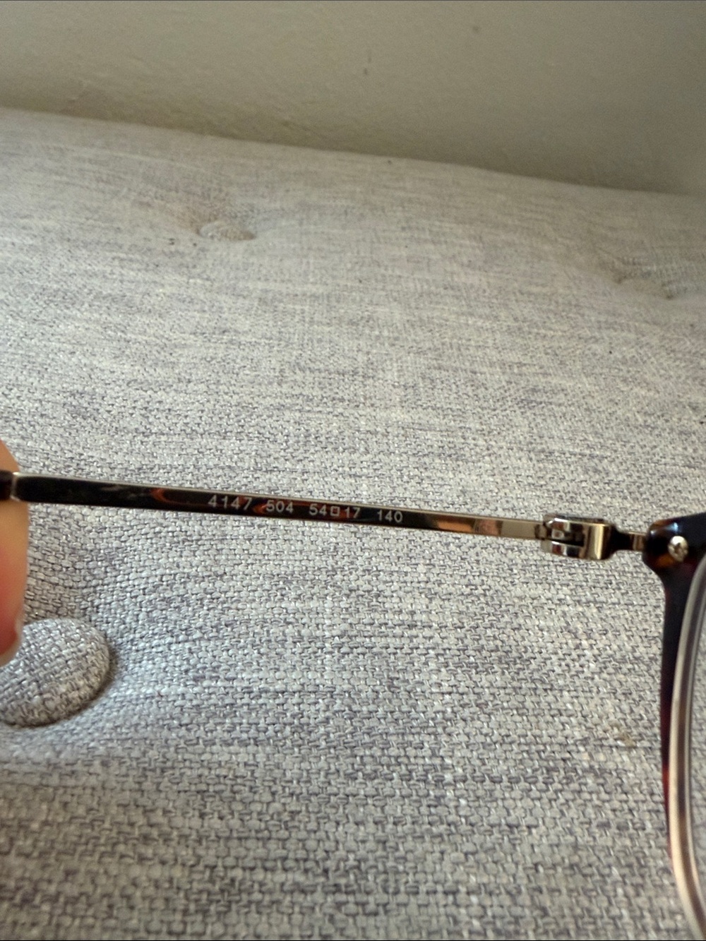 Bulgari Tortoiseshell and Gold Eyeglass Frames - Picture 4 of 4